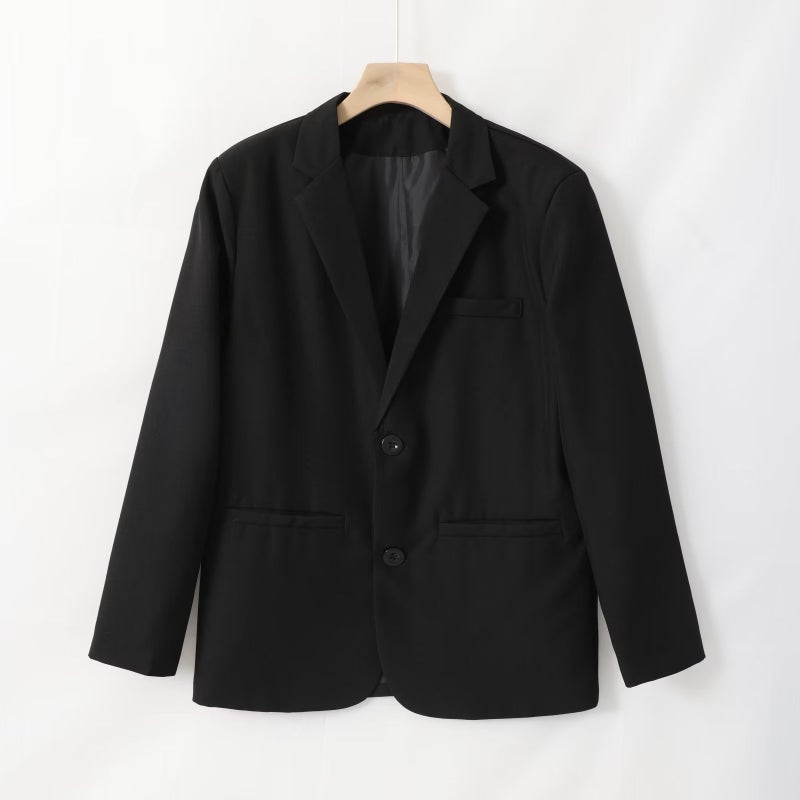 2024 Superior Suit Jacket Men'S Duffy Handsome Korean Fashionable Casual Loose All-Match Business Dress Small Suit - Image 3